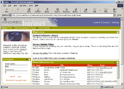 Kindred Intranet