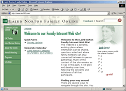 Laird Norton family intranet